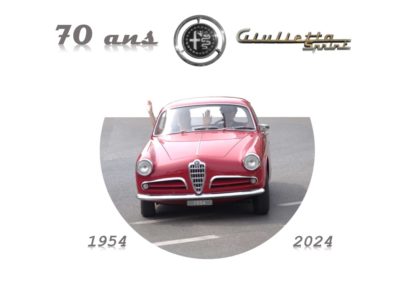 Giulietta Sprint 70 ans 1954-2024